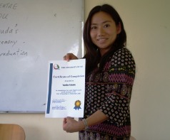 Graduation Certificate from the University of Fiji